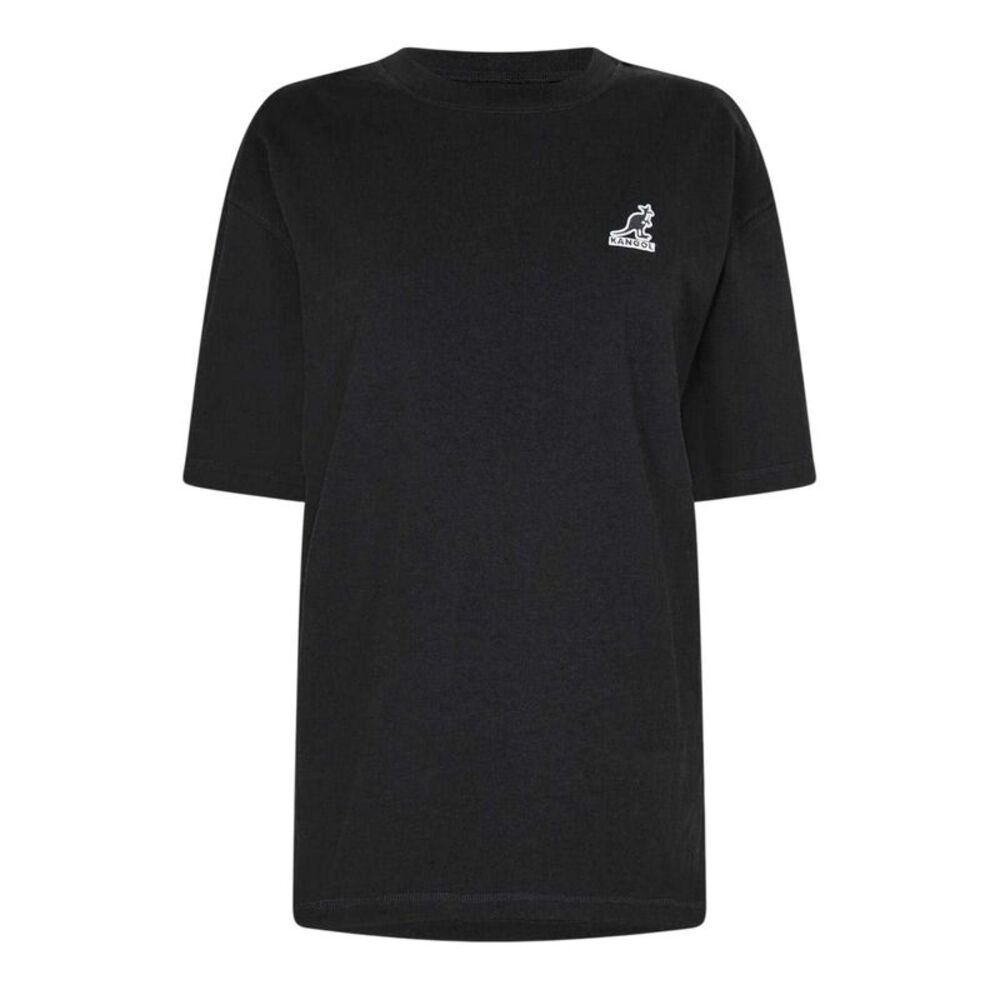 Kangol Womens/Ladies Logo Oversized T-Shirt / Black
